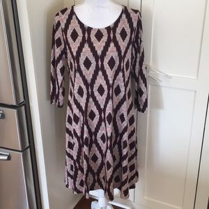 Ikat Maternity Sweater Dress